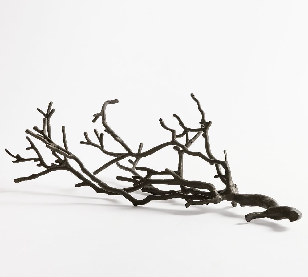 Handcrafted Cast Bronze Branch | Pottery Barn (US)