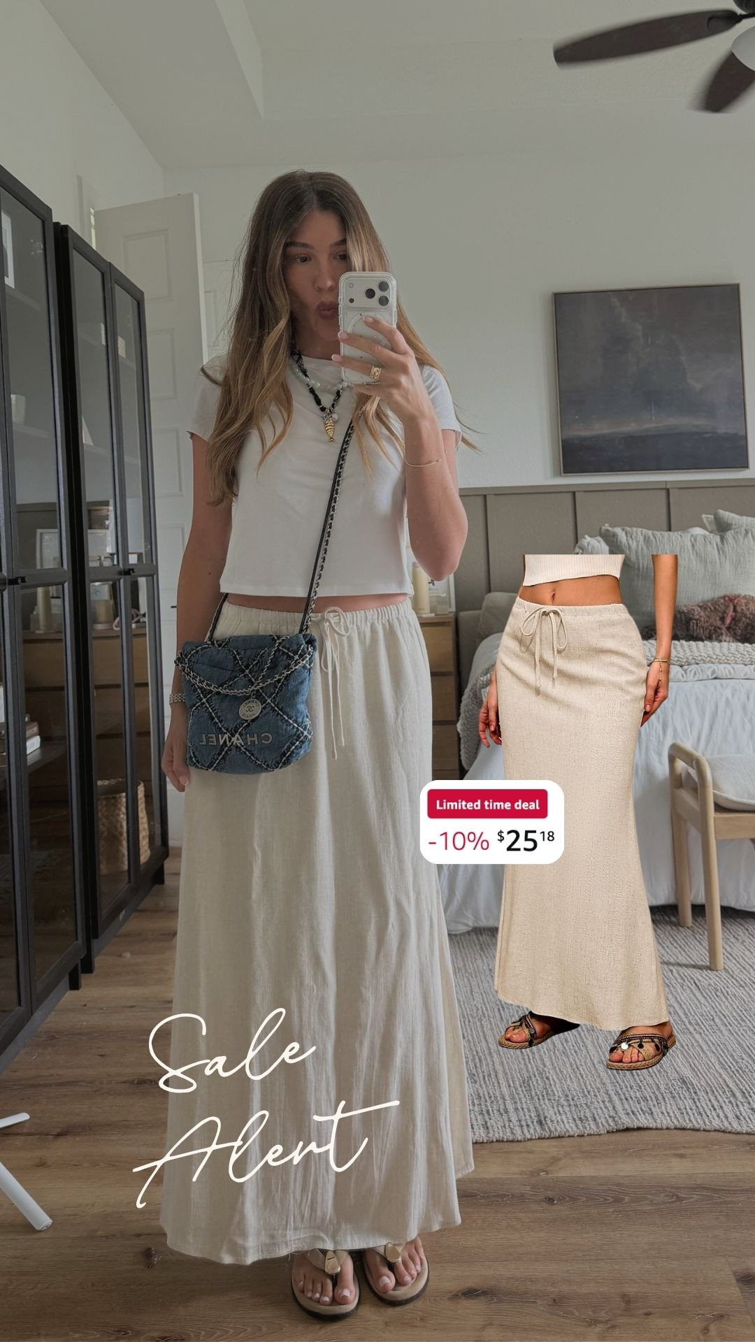 Sale alert! The perfect linen skirt for summer

#LTKootd #LTKSaleAlert