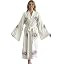 Pinus Evil Eye Kimono Robe with Pockets Hand Painted, 100% Cotton, Robe, Loungewear, housecoat On... | Amazon (US)