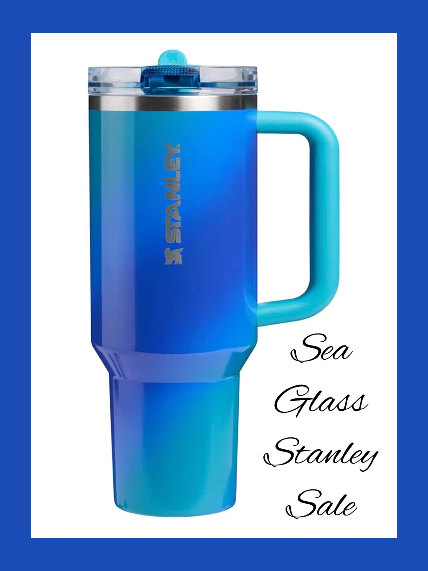 Both the 30oz & 40oz sixes of the gorgeous Sea Glass Stanley IceFlow Tumblers are on sale for the first time at Amazon today! This design is so lovely in person - highly recommend this tumbler, as its personal favorite that’s so easy to take on the go. 💙

#LTKActive #LTKSaleAlert #LTKHome