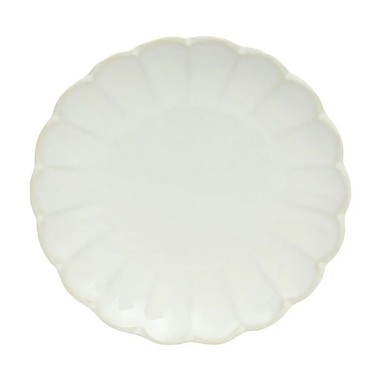 Gibson Elite Malibu Shore 16 Piece Scallop Stoneware Reactive Glaze (Service for 4) Ceramic Plate... | Walmart (US)