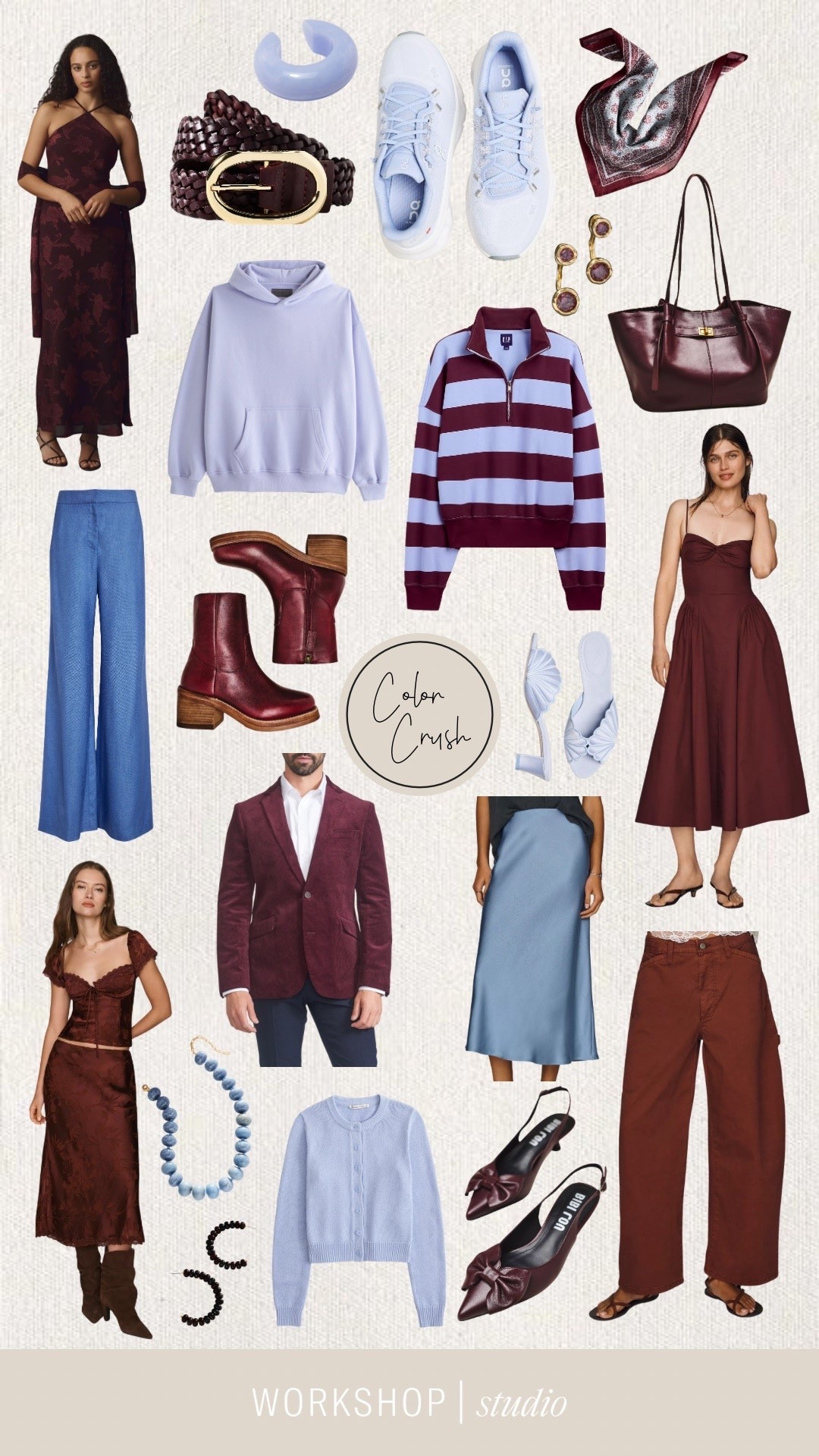 Shop burgundy and periwinkle fashion and outfits!

#LTKNYFW #LTKgrwm #LTKSeasonal