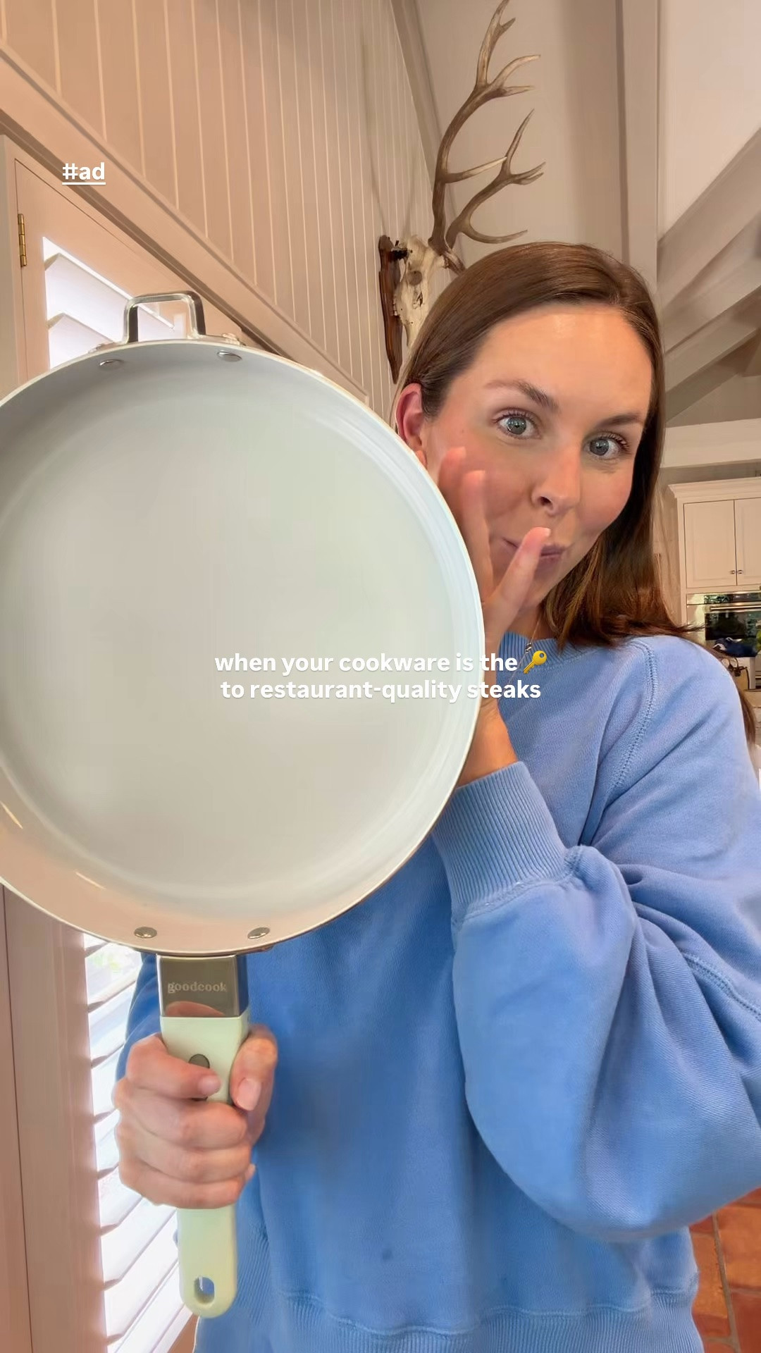 #ad Perfect steaks, every time thanks to those @goodcook removable handle pans 🥩

These truly simplify everyday cooking as they combine premium ceramic nonstick performance with a removable handle that allows you to cook on the stovetop, finish in the oven, serve at the table, and nest cookware neatly for space-saving storage – what more could you ask for?!

They’re the perfect staple for all kinds of dishes, including this easy steak and arugula salad. Comment “steak” for the recipe I follow - so easy & restaurant-quality!

& find the full Removable Handle Ceramic Nonstick Cookware collection now @target – linked on my @shop.ltk below 🍳

https://on.ltk.com/+Uho8dKHlRVEoK7ZbVBBfhA 

#targetpartner #GoodCook #liketkit