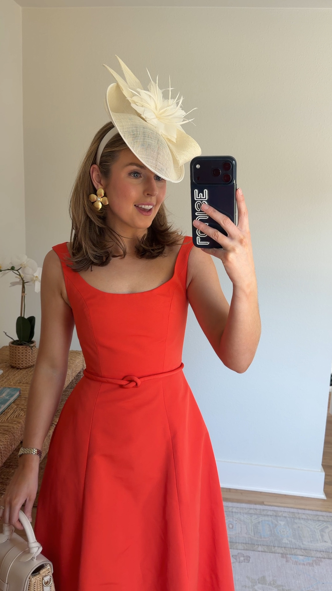 Outfit idea for the Kentucky derby! This dress is from my brand Martelle 💕 shop this dress at martelledesign.com !