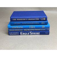 Blue Decorative Books, Book Bundle For Bookshelf Decor, Books By Color, Bulk | Etsy (US)