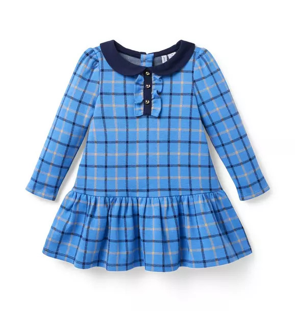 Plaid Jacquard Dropwaist Dress | Janie and Jack