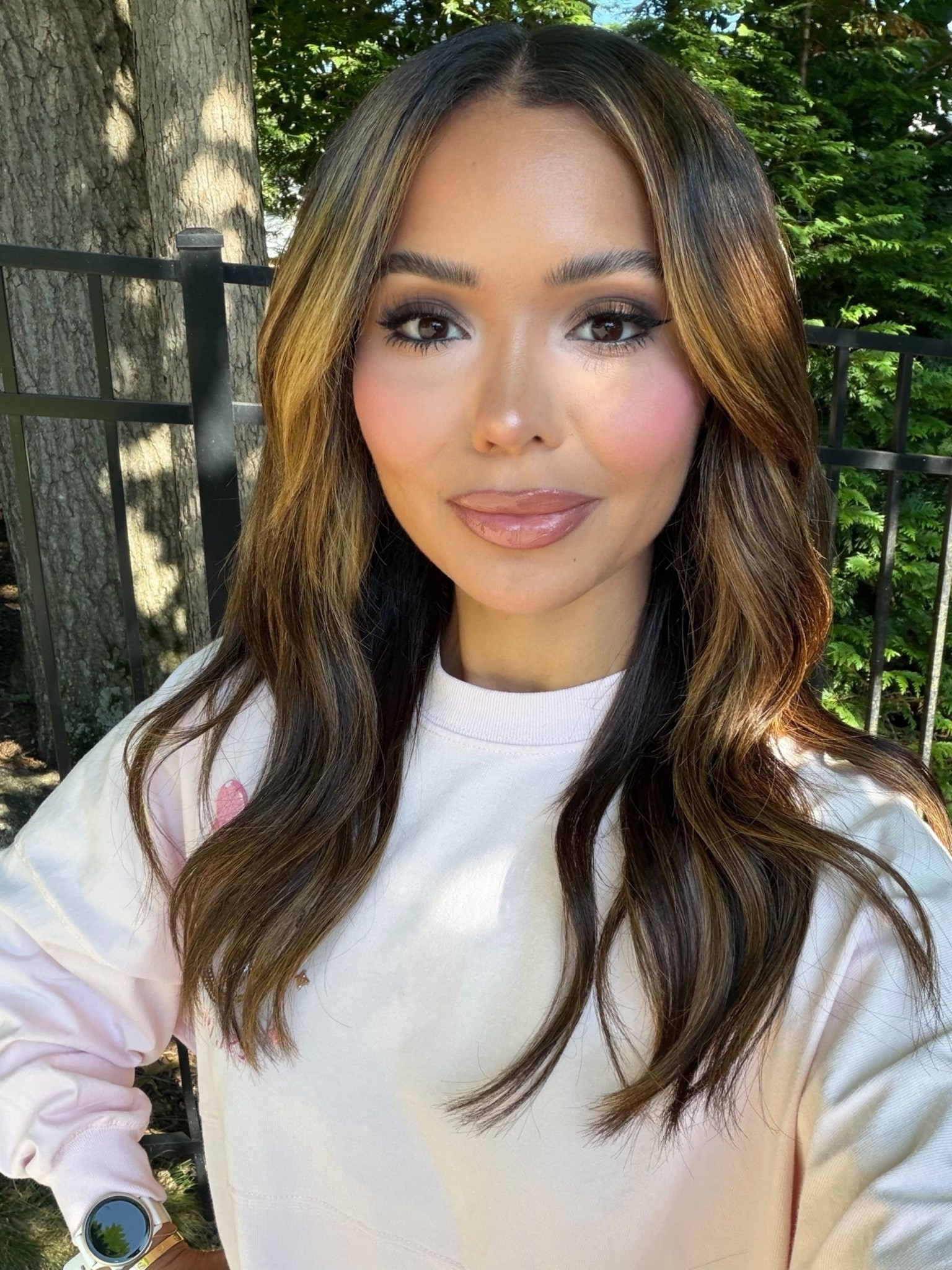 Wearing the new Dior face and body foundation. Shade 3 N