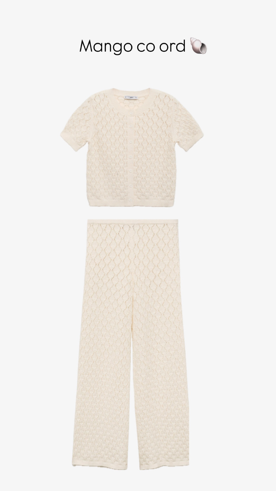 Mango summer co ord
Beige ecru cream co ord outfit summer holidays sun 

#LTKuk #LTKsummer #LTKtravel