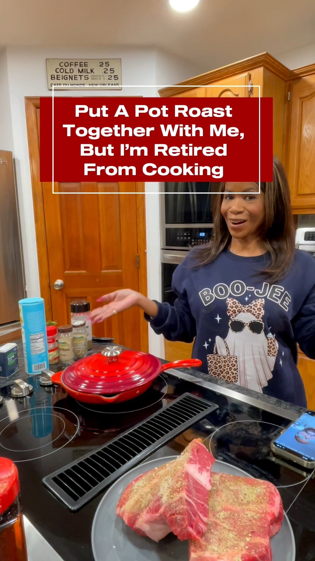 Put a pot roast together with me, a non-cooker. My kitchen appliances (And Instacart) are my best tools to help me feed my family. 

#LTKHome #LTKFamily