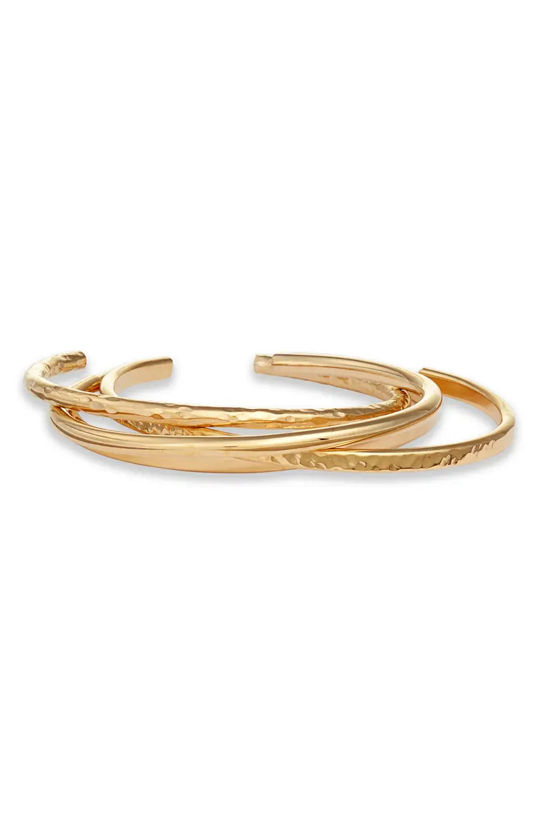 Set of 4 Delicate Bangles | Nordstrom
