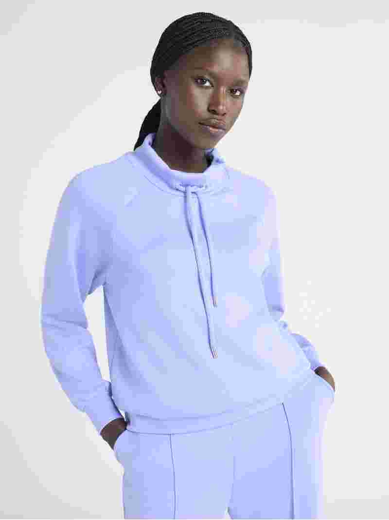 Scoop Women's and Women’s Plus Ultimate ScubaKnit Funnel Neck Sweatshirt, Sizes XS-4X - Walmart... | Walmart (US)