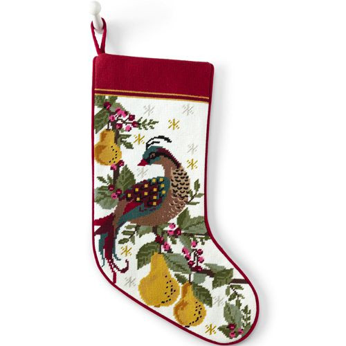 Needlepoint Personalized Christmas Stocking | Lands' End (US)