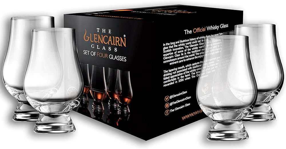 GLENCAIRN WHISKY GLASS, SET OF 4 IN 4 PACK GIFT CARTON | Amazon (US)