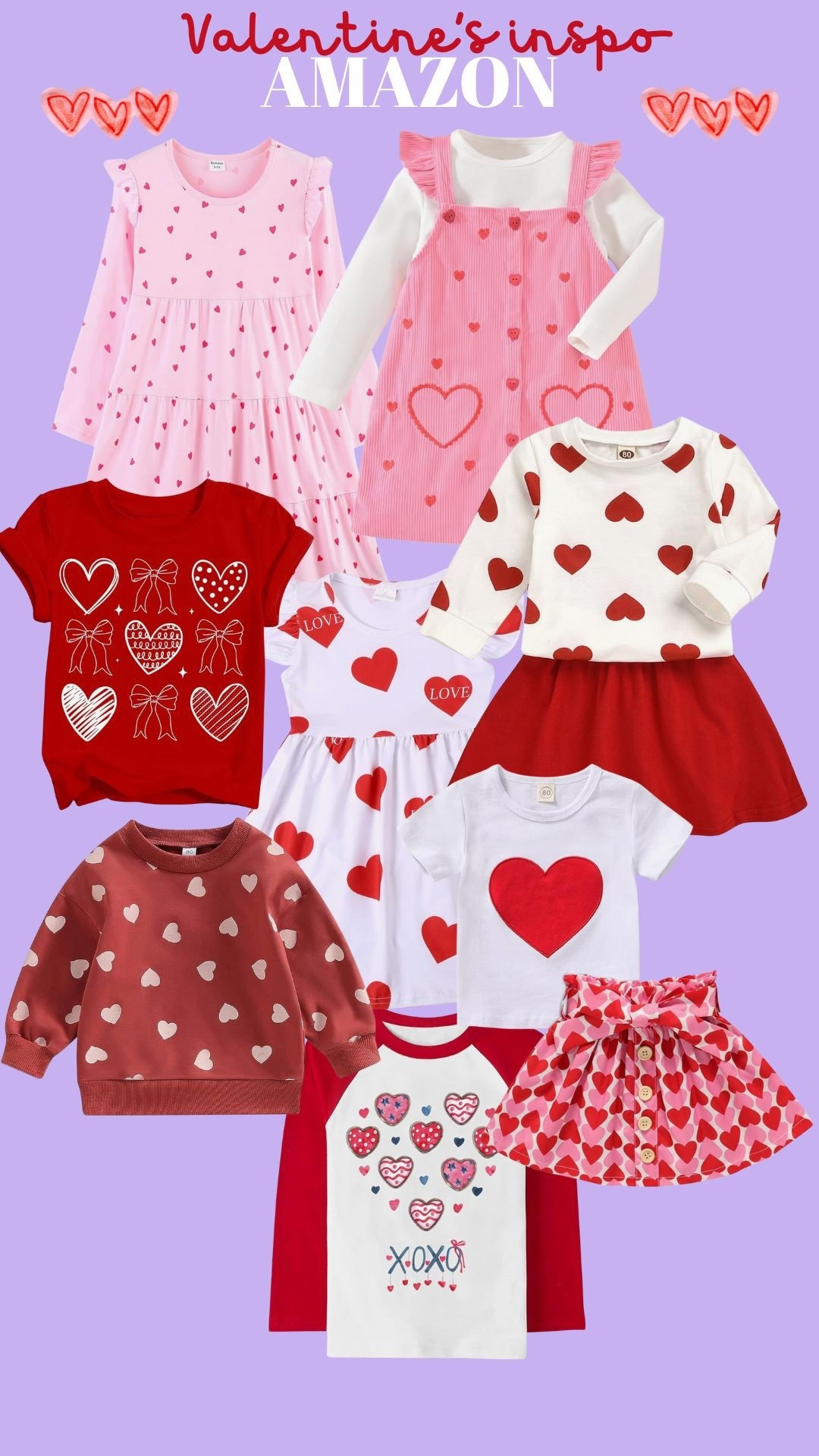 Amazon Finds ✨
Valentine’s outfit inspiration ♥️
Little girls, big girls 👧 

#LTKValentine #LTKKids #LTKSeasonal