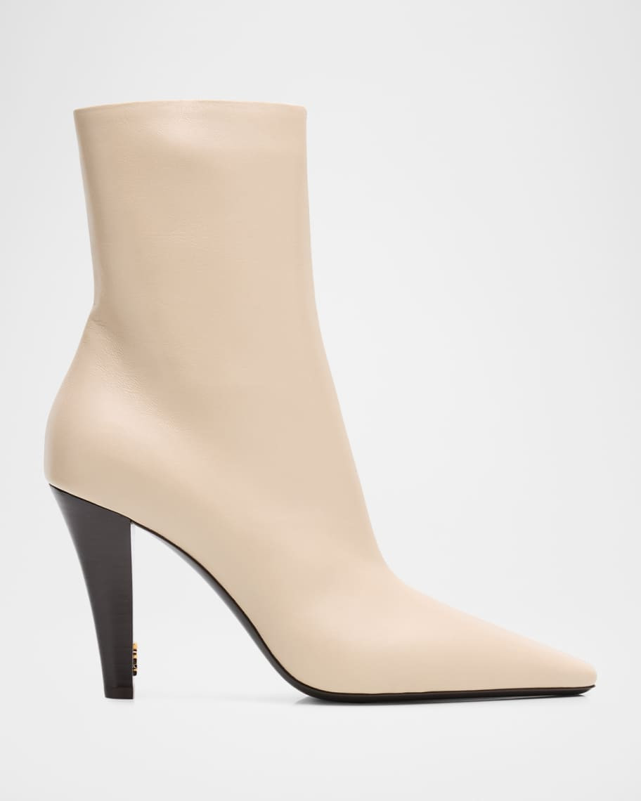 Jill Leather Booties | Neiman Marcus