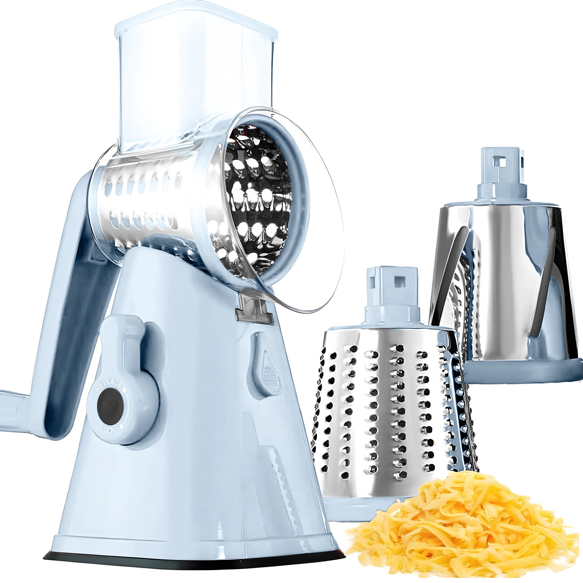 As Seen on TV Pastel Blue Rotary food slicer one_size | 6089 | Lowe's