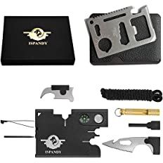 18 IN 1 Credit Card Multitool Survival Tool EDC Pocket Tool Set- Gifts for Fathers Men Gadgets St... | Amazon (US)