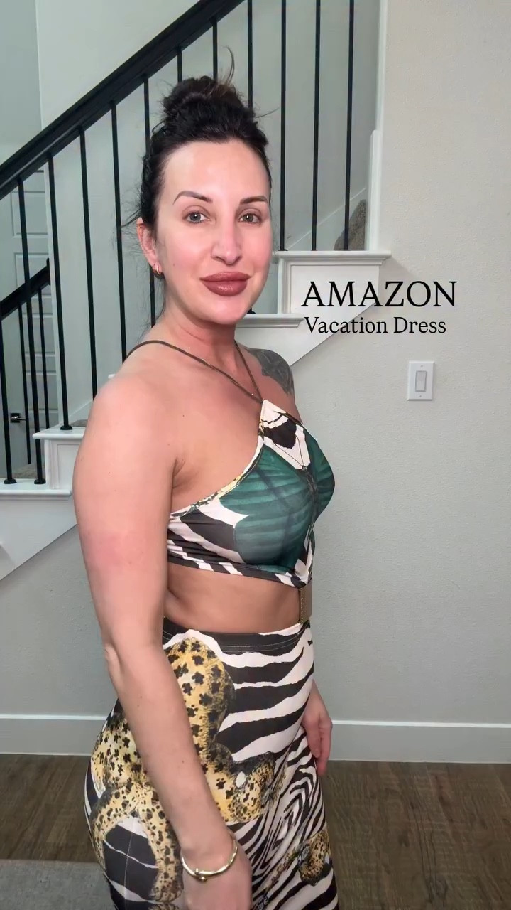 Vacation beach dress 
#amazonfashion #amazonstyle #amazonfinds 
