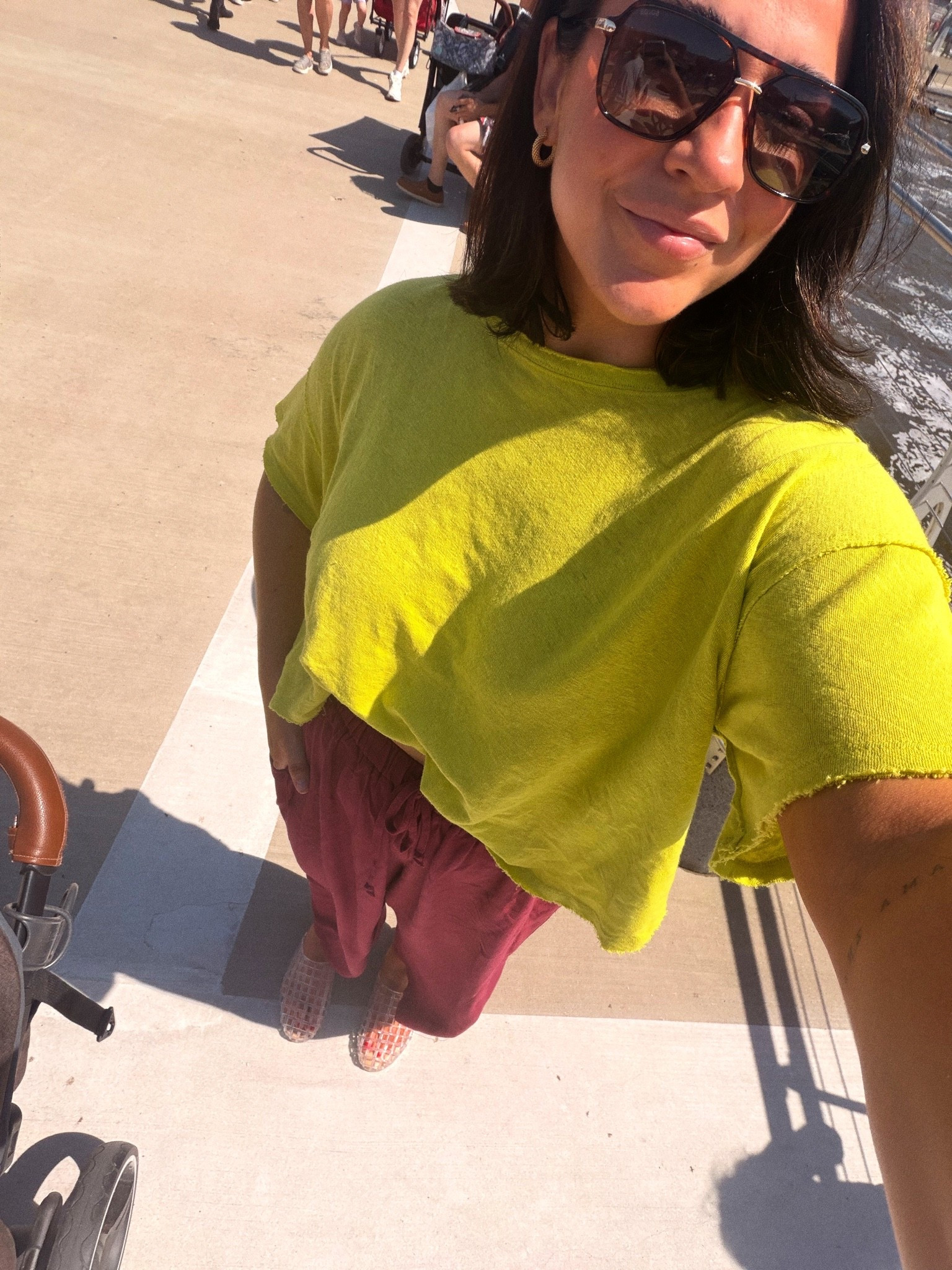 Easy spring outfit! Size L top, size M bottoms.

#LTKmomlife #LTKSeasonal #LTKootd