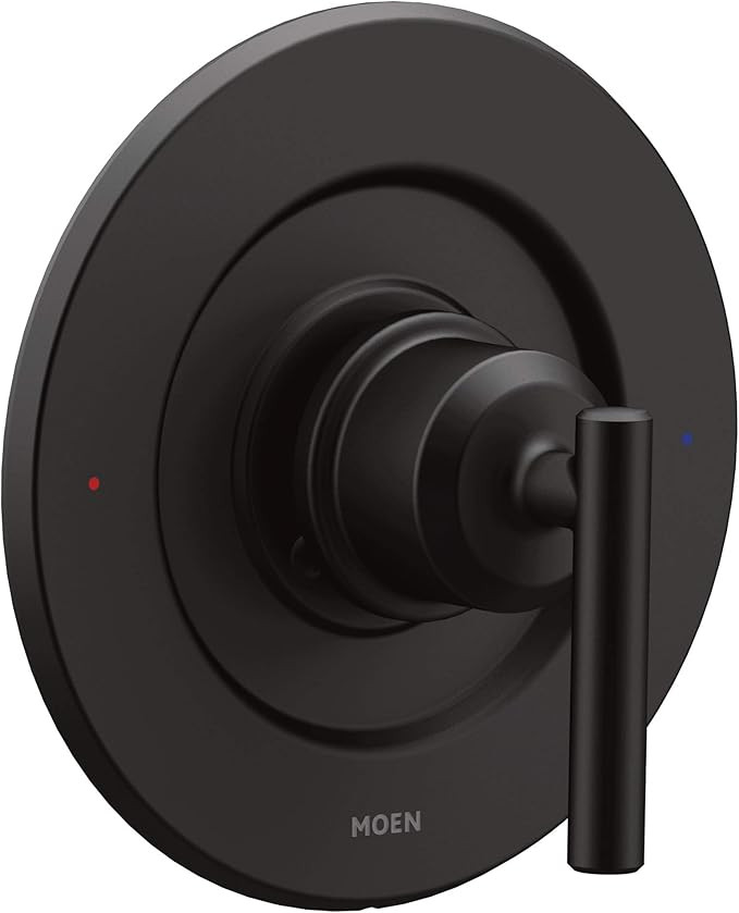 Moen T2901BL Gibson Posi-Temp Pressure-Balancing Modern Valve Trim, Valve Required, Matte Black | Amazon (US)