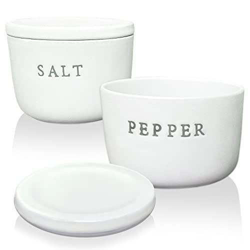 COLIBROX Salt & Pepper Stoneware Cellar | Amazon (US)