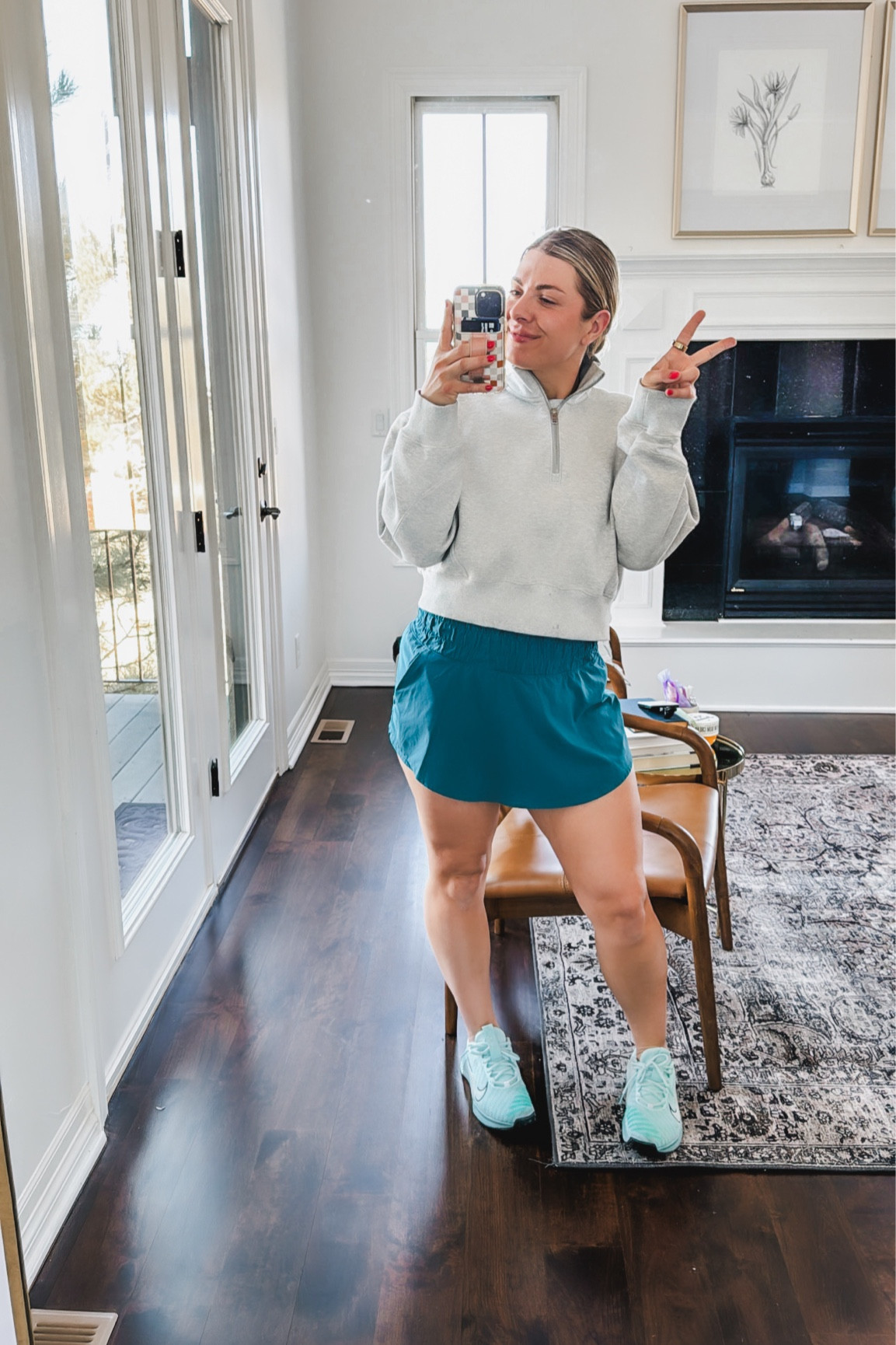 Sunday casual fit. Great athletic skort under $20! Comfortable, great thick waist band, tons of color options and great for the booty! I’m in size M




workout shorts, athleisure, workout outfit, size 8, pear shape, casual mom outfit 

#LTKshoecrush #LTKfitness #LTKfindsunder50