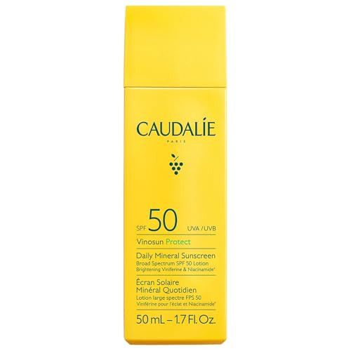 Caudalie Vinosun Protect Daily Mineral Sunscreen SPF50-50 mL | Amazon (US)