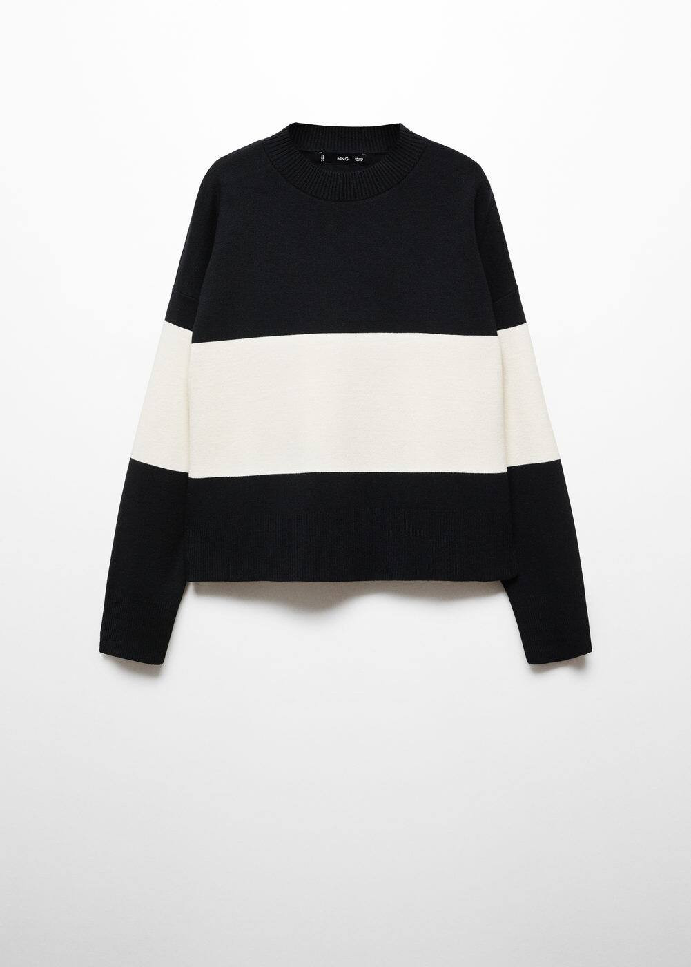 Oversized striped sweater | MANGO (US)