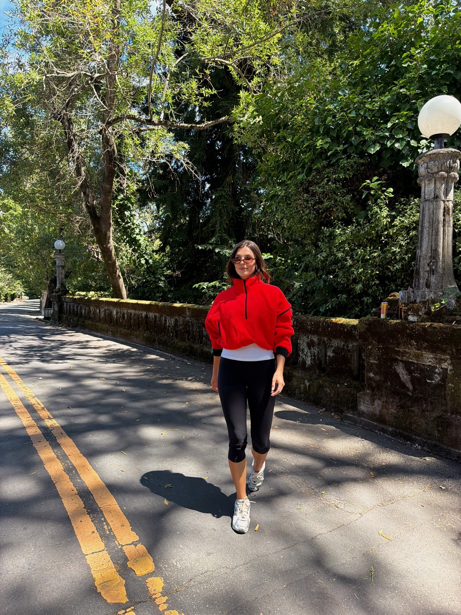 Cozy outfit in Carmel! 

Summer outfit inspo, fall, aritzia finds, amazon finds, finds for less, amazon essentials, travel finds, Zara, capris, workout, Pilates, coffee