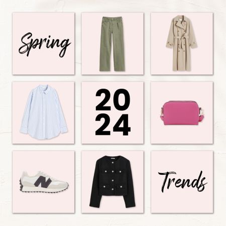 6 spring trends we're loving in our new Spring 2024 Outfit Plan...AND why they're trending! 👇

1. Olive Bottoms-  Earthy tones are making a comeback! Olive bottoms offer a fresh pop of color and versatility, perfect for any style, from casual to business casual. They're lightweight and easy-to-wear, replacing traditional athleisure choices.

2. Trench Coats- Timeless and versatile, trench coats are back with a bang! These classics are being reinvented in unexpected cuts and eco-friendly materials, aligning with the growing sustainability trend in fashion. 

3. Striped Button Downs- Stripes never go out of fashion, but this Spring, they're stealing the show on button downs. The relaxed, moneyed aesthetic is back, and these versatile pieces are perfect for both casual and updated business casual styles.

4. Hot Pink Accessories-  The fashion world is embracing colors that express optimism and individuality, and hot pink is leading the charge. 

5. Multicolor Neutral Sneakers- Minimalist fashion is in, and these sneakers are just the ticket. Sleek, modern designs in neutral colors are perfect for those who love subtle style.

6. Structured Jackets- Sophisticated and powerful, these jackets are key to the modern 'business casual' look that's gaining popularity. 



Get immediate access to 30+ outfit ideas using these pieces when you become an Outfit Formulas member — click the link in our bio or go to OUTFITFORMULAS.com/product/membership/ today 😘

#SpringFashion #OliveBottoms #TrenchCoats #StripedButtonDowns #HotPinkAccessories #MulticolorNeutralSneakers #StructuredJackets #FashionTrends #Spring2024 #OutfitGuide

#LTKSeasonal #LTKover40 #LTKstyletip