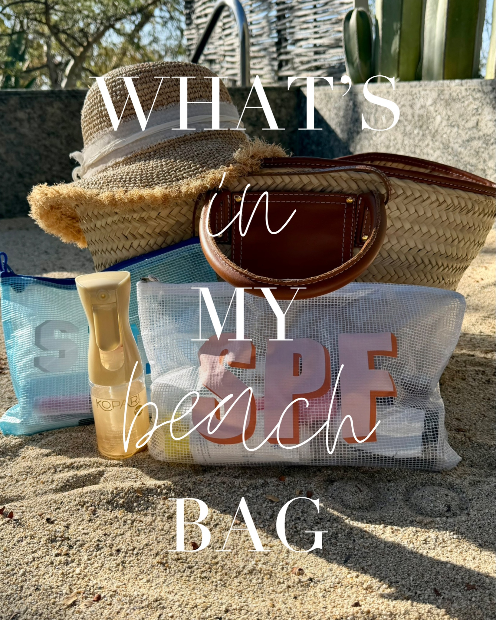 What’s in my beach bag 🏖️ (the things I actually use every single trip)

If you’re packing for spring break, summer vacation, or just a pool day—these are my go-to beach essentials that make everything easier:

• leak-proof sunscreen covers (aka “bottle condoms” 😂) so NOTHING spills in your bag
• SPF I actually love wearing (no greasy feeling + gives a glow)
• simple pouch system to keep everything organized (SUN / SPF / extras)
• cheap oversized sunglasses I don’t stress about ruining
• hand sanitizer + lens wipes = my “don’t touch me” essentials
• sand remover wipes (so clutch for kids… and me)
• portable charger because dead phone at the beach = immediate bad mood
• my everyday necklace that’s water resistant so I never have to take it off
• the perfect straw beach bag + hat clip so everything stays cute and functional

Everything is linked here 🤍

#LTKOver40 #LTKSwim #LTKmomlife