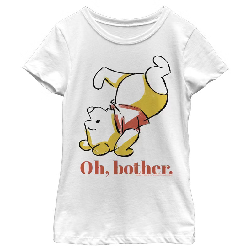 Girl's Winnie the Pooh Somersault Master T-Shirt | Target
