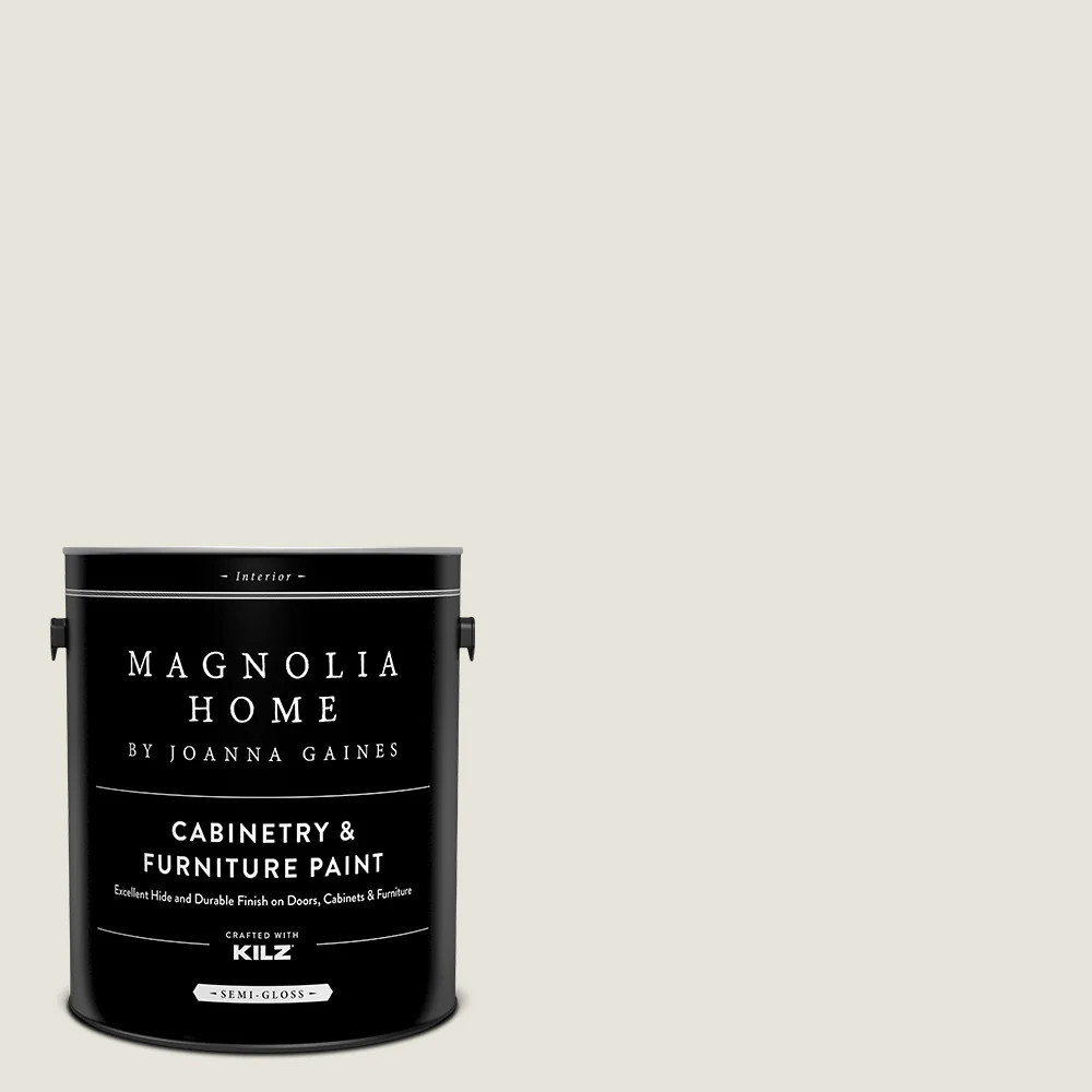 Magnolia Home Magnolia Home by Joanna Gaines Semi-gloss Cupola MAG013 Tintable Cabinet Furniture Paint Enamel ( 1-gallon ) | MAG013-4082236 | Lowe's