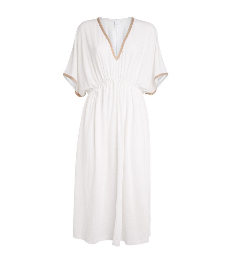 Max Mara Linen-Blend Midi Dress | Harrods