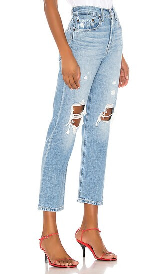 LEVI'S 501 Crop in Montgomery Patched from Revolve.com | Revolve Clothing (Global)