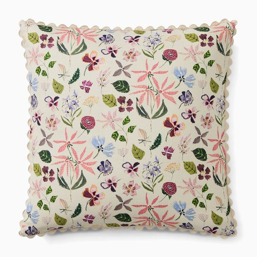 Lulie Wallace Floral Pillow Cover | West Elm (US)