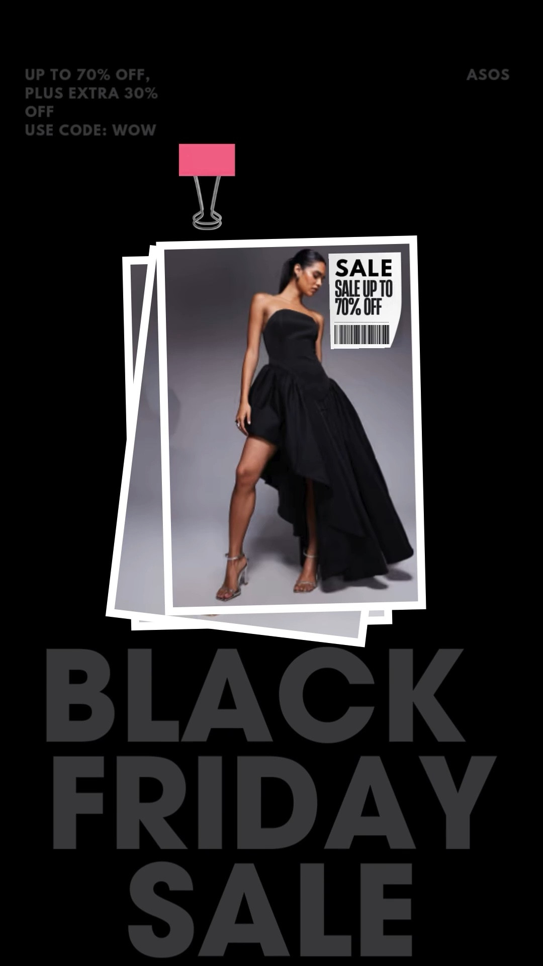 ASOS Black Friday Sale up to 70% off almost everything. Plus, extra 30% off with code: WOW 

Evening dresses to celebrate all your holiday festivities. 

#LTKHoliday #LTKSaleAlert #LTKCyberWeek