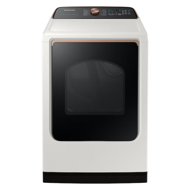 Samsung 7.4-Cu. Feet Steam Cycle Vented Electric Dryer ( Ivory ) Energy Star Certified | Lowe's