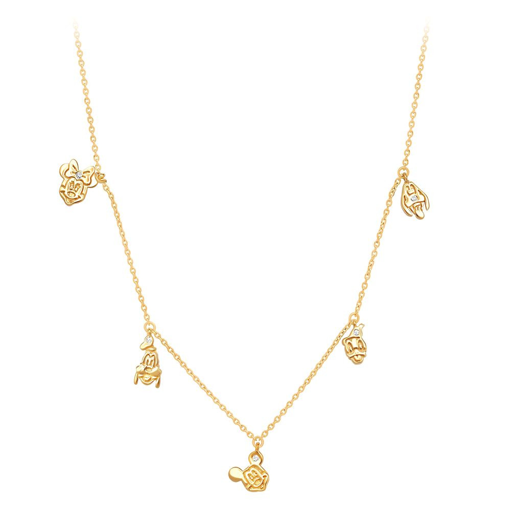 Mickey Mouse and Friends Charm Necklace by CRISLU | Disney Store