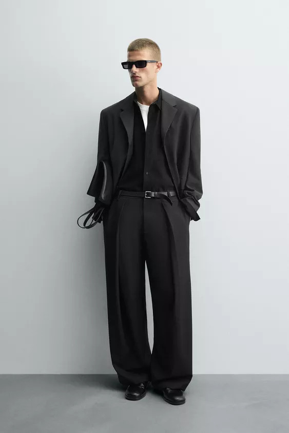 PANTALON RELAXED FIT 100% LIN | Zara FR