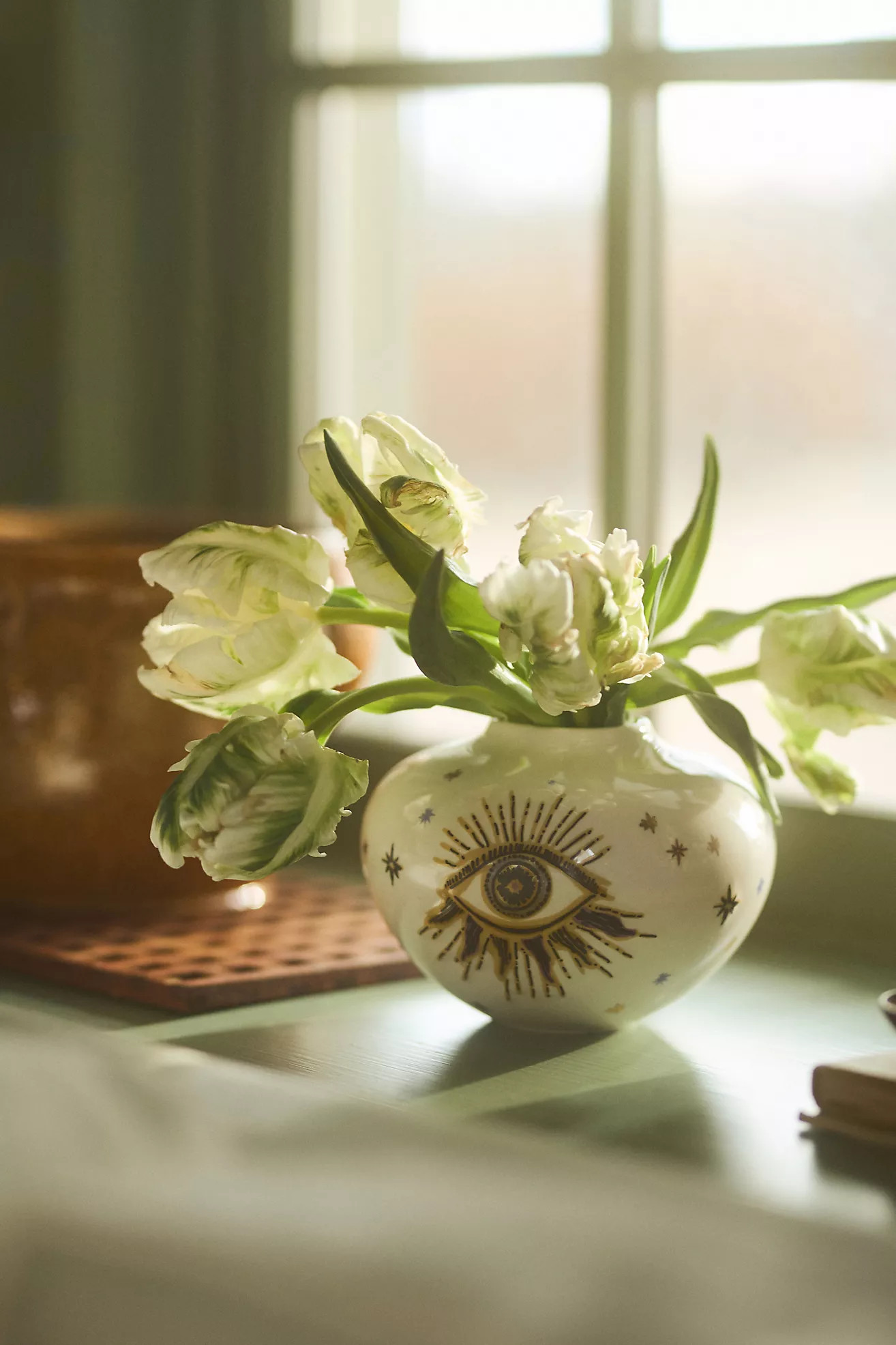 Fortune Stoneware Vase | Anthropologie (US)
