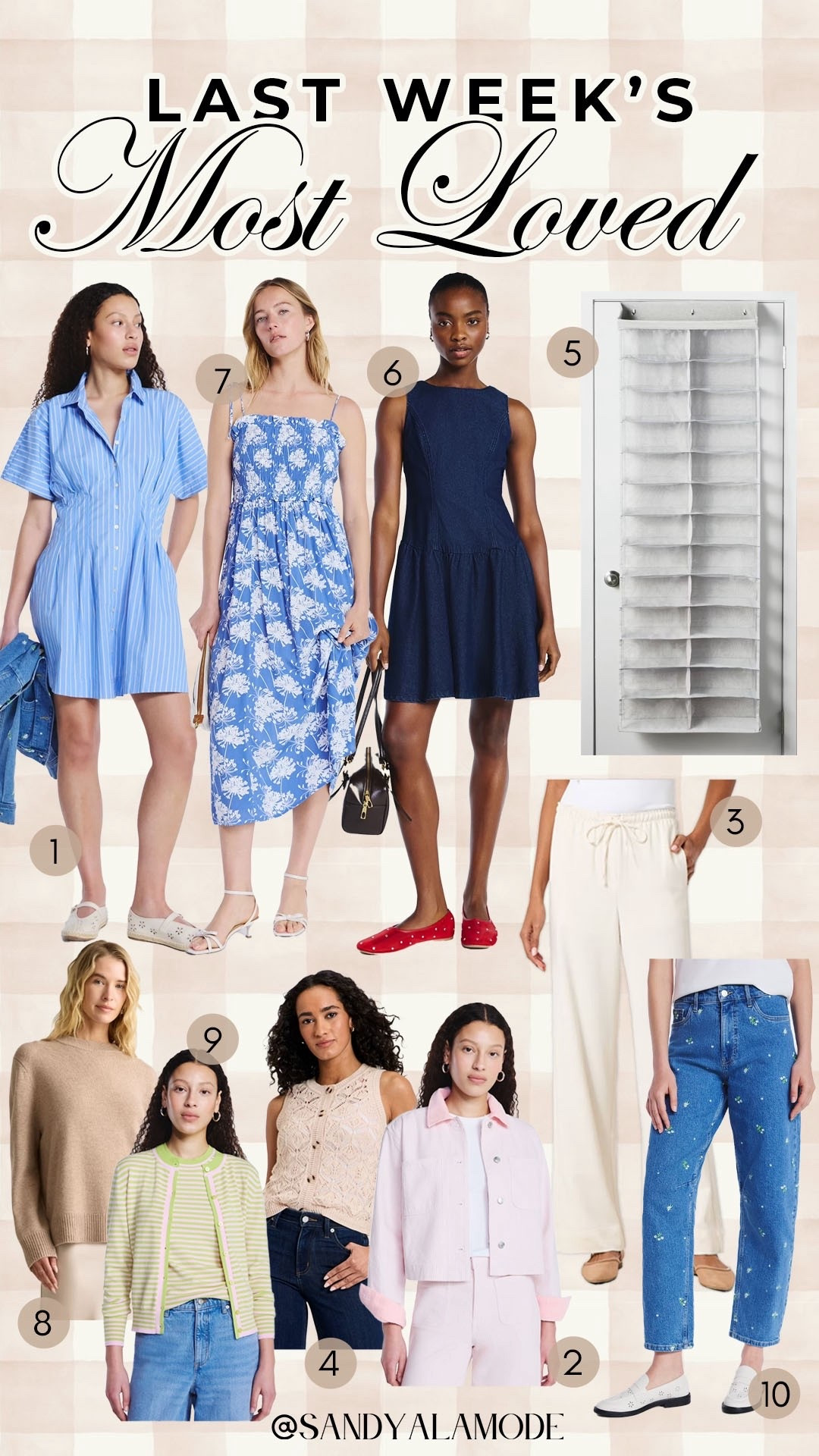 Last week’s best sellers. Weekly best sellers. Most loved finds. Walmart fashion. Walmart spring dress. Trendy spring sweater. Trendy denim. Floral embroidered denim. Aritzia inspired pull on pants. 

#LTKSeasonal #LTKootd #LTKSaleAlert