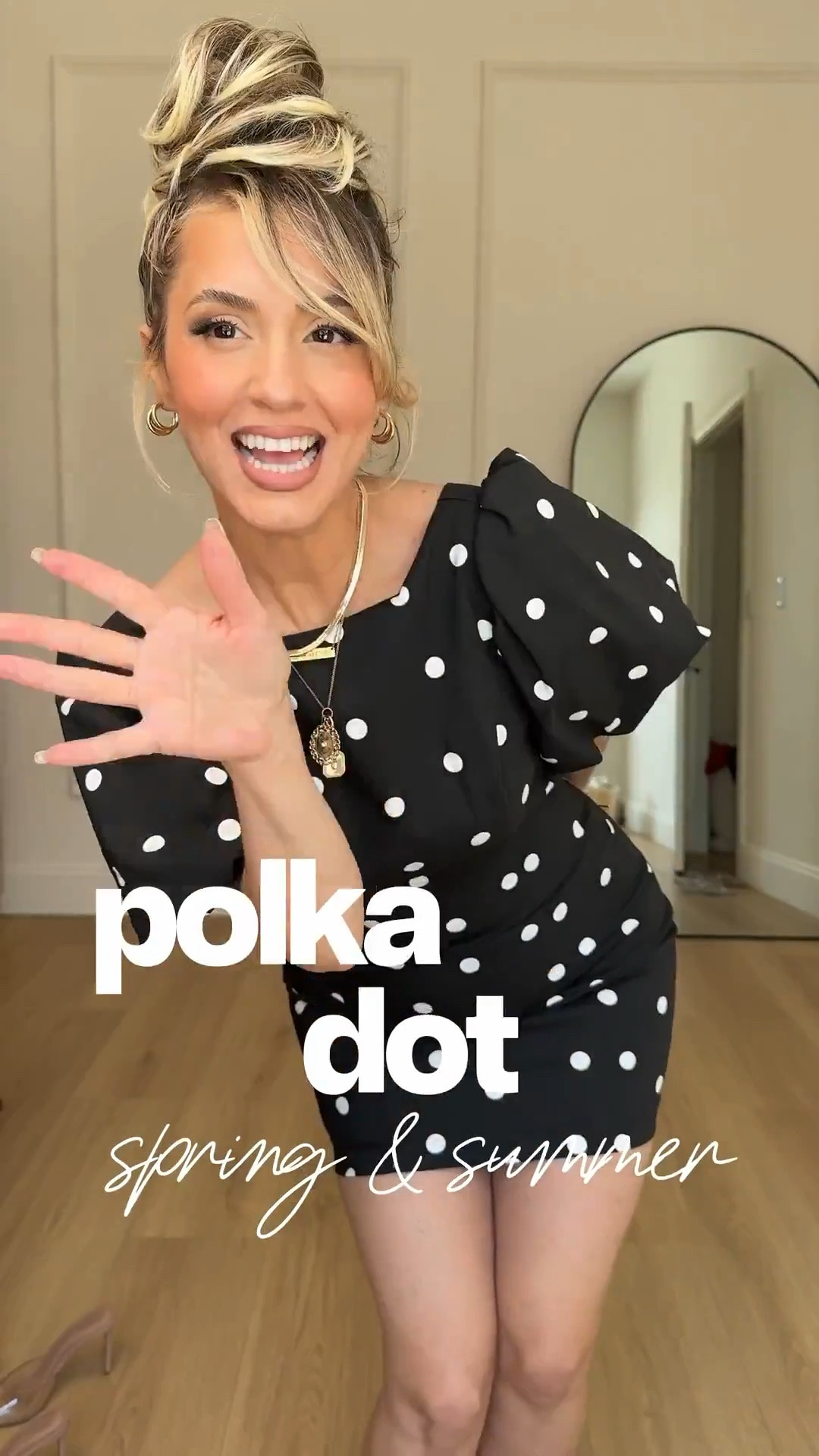 Love me some fun chic polka dot for spring & summerrrrr ✨🤤🤗 all these gorge looks are from @Express 👌🏼

Wearing XS in all dresses! 

#LTKgrwm #LTKootd #LTKPetite