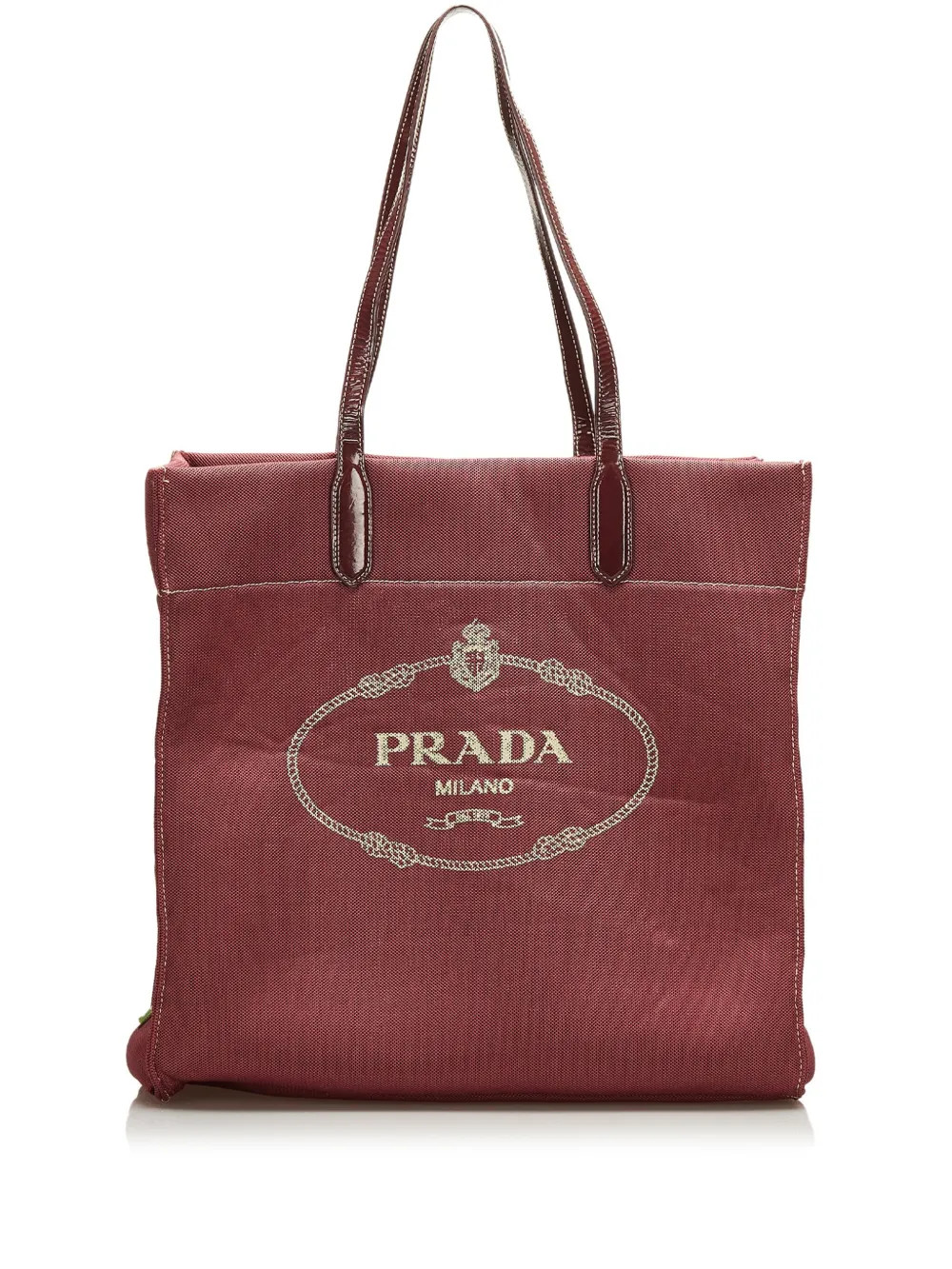 Prada Pre-Owned 2013-2024 Canapa Tote Bag - Farfetch | Farfetch Global