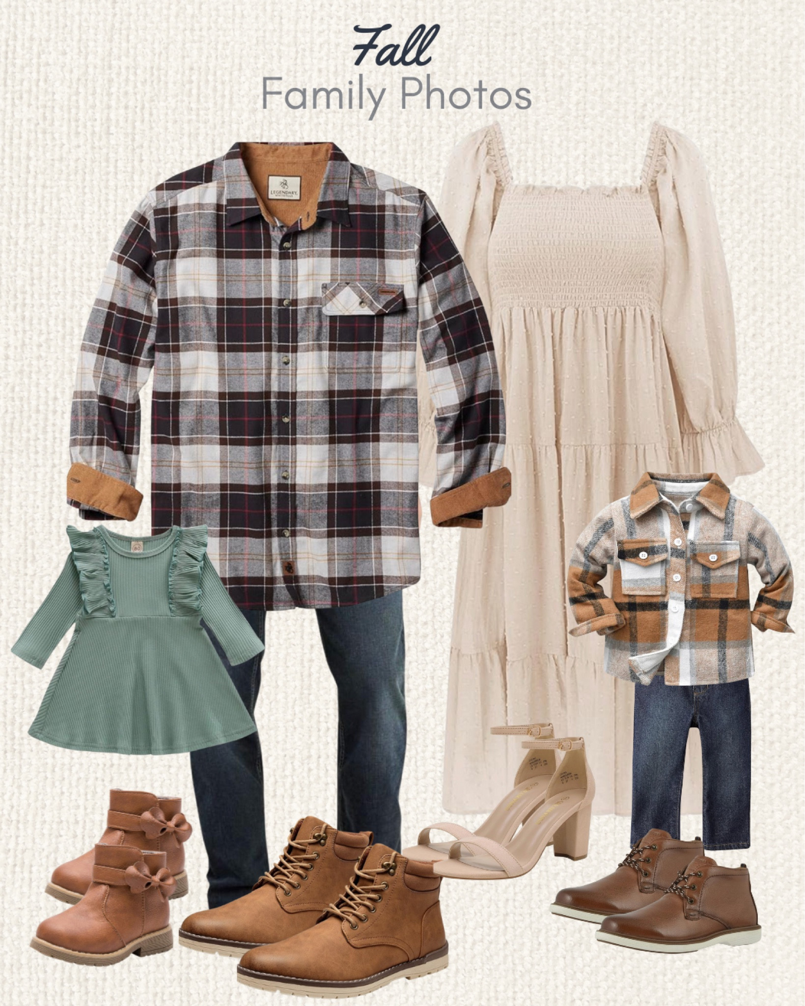 Cozy Fall Family Photoshoot Outfit Ideas 🍂
Get the perfect fall family photo look with these cozy outfits! From rustic plaid for Dad to soft neutrals for Mom, these pieces bring warmth and style to your seasonal photos. Shop the looks that capture the essence of autumn, with colors and textures ideal for outdoor family moments
#FallFamilyOutfits #FamilyPhotoshoot #LTKSeasonal #CozyLayers #RusticStyle #amazonfinds

#LTKSeasonal #LTKStyleTip #LTKFamily