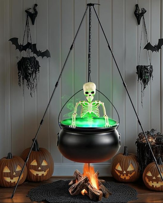 Amazon really understood the assignment for Halloween decor this year. 🎃🕷️ You can literally create an entire front porch setup with one shopping trip — pumpkins around the stairs, ghosts near the entry, skeletons sitting in chairs, spiders climbing the house, bats above the doorway and glowing jack-o’-lanterns for nighttime. Add a witch hat, broom or cauldron for one more fun detail and the whole porch instantly feels festive.

#AmazonDecor #AmazonHalloween #HalloweenDecorations #HalloweenPorchDecor #FrontPorchHalloween #OutdoorHalloweenIdeas #HalloweenGhost #HalloweenPumpkins #HalloweenSkeleton #JackOLantern #GiantSpider #HalloweenBats #WitchDecor #SpookyPorch #HalloweenHouse #FallDecorIdeas 

 #LTKSeasonal #LTKHome #LTKSaleAlert