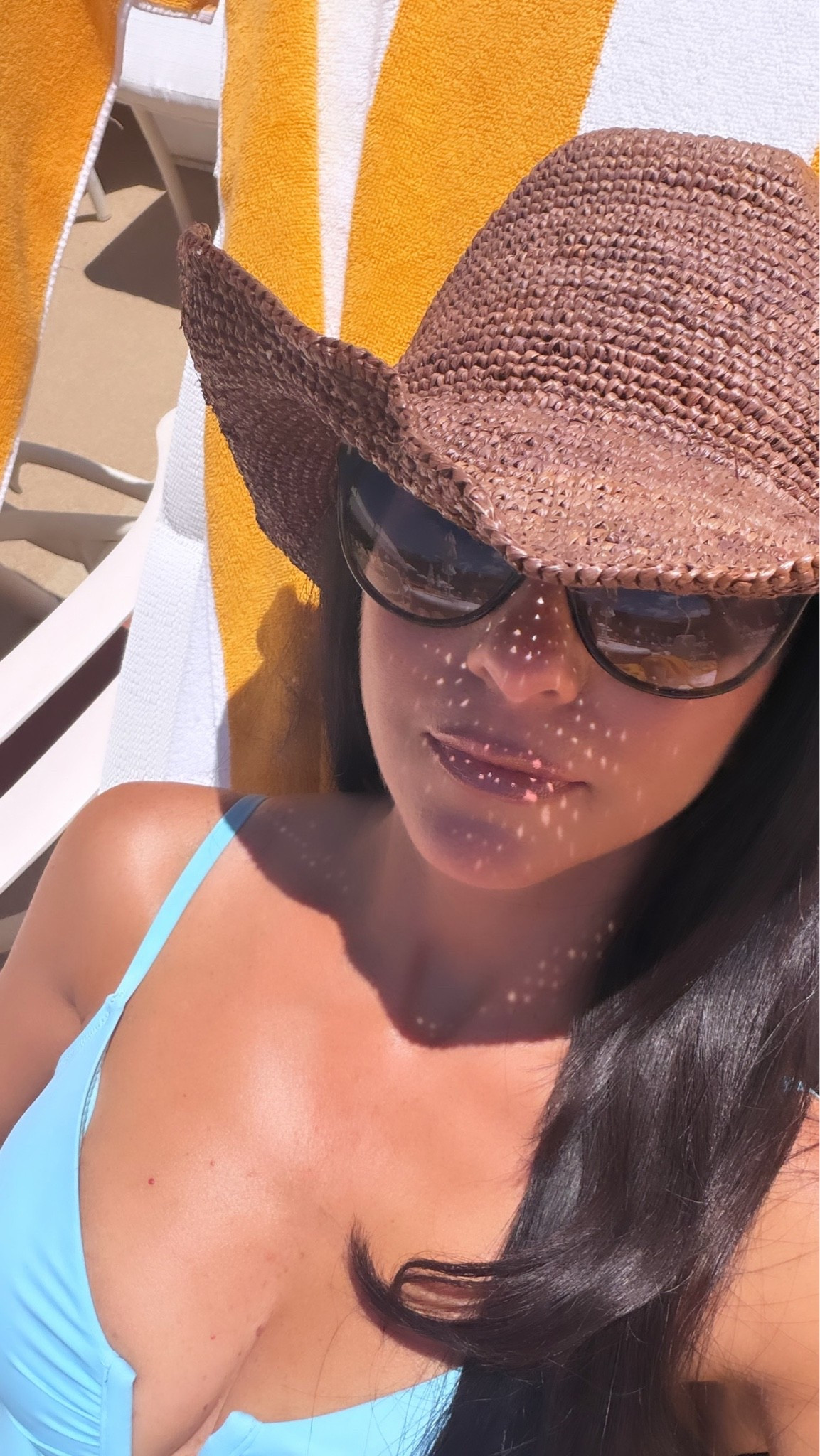 Pool side in Las Vegas 

Swimsuit size: small 

Monday swimwear | beach hat | amazon bathing suit | Rita Salmo | petite fashion

#LTKOver40 #LTKPetite
