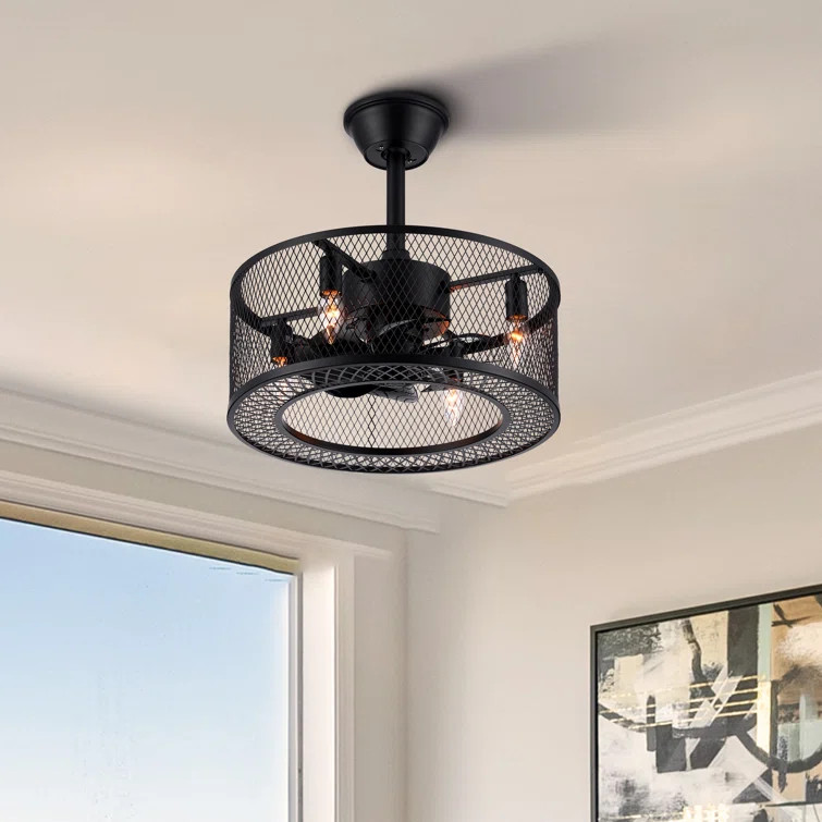 Val Ceiling Fan with Light Kit | Wayfair North America