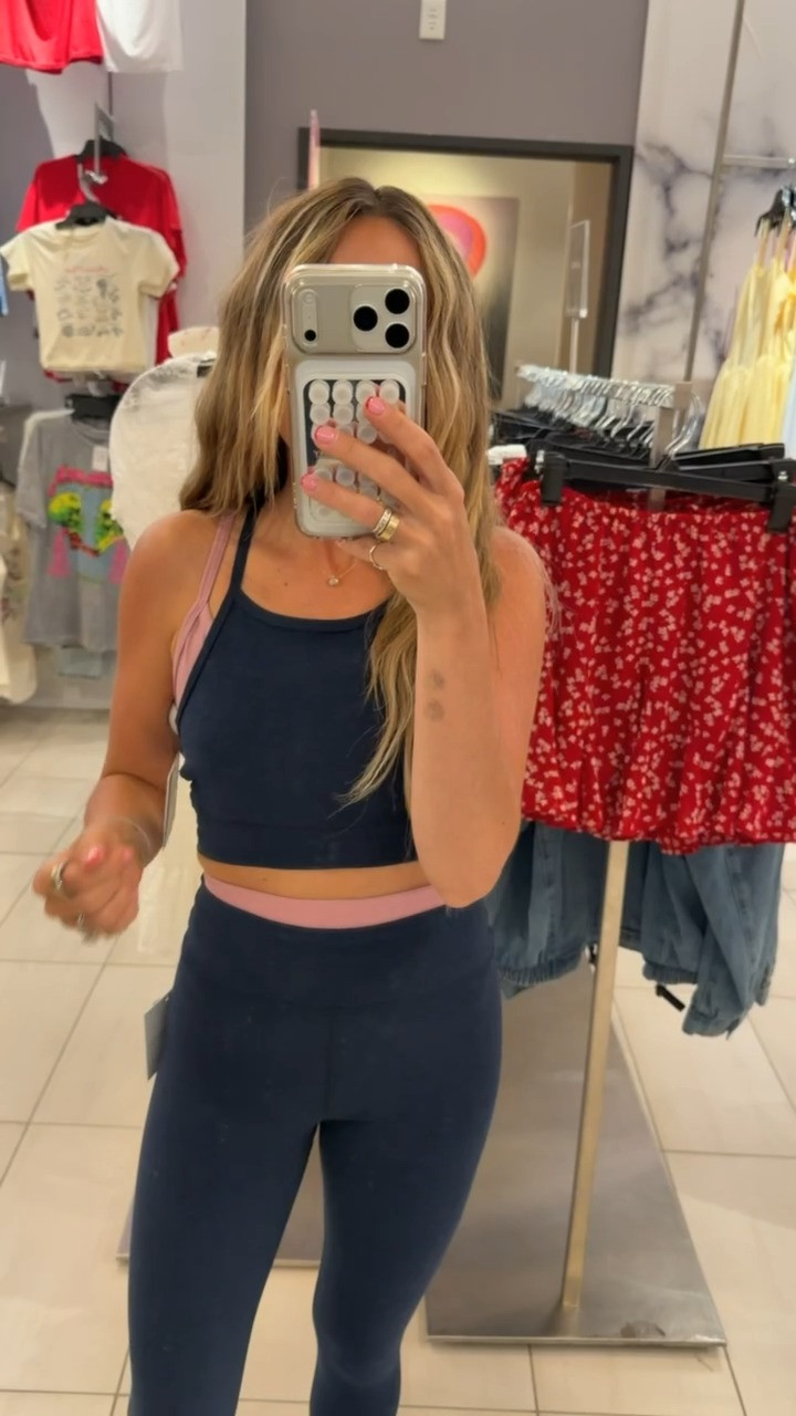 Tried on this set in store and loved it. 💙 The fit is so flattering, the fabric is incredibly soft, and I love the little pink detail.

Nordstrom Sale, Nordstrom Anniversary Sale, Beyond Yoga, activewear, leggings, sports bra, matching set, athleisure

#LTKootd #LTKSaleAlert #LTKActive
