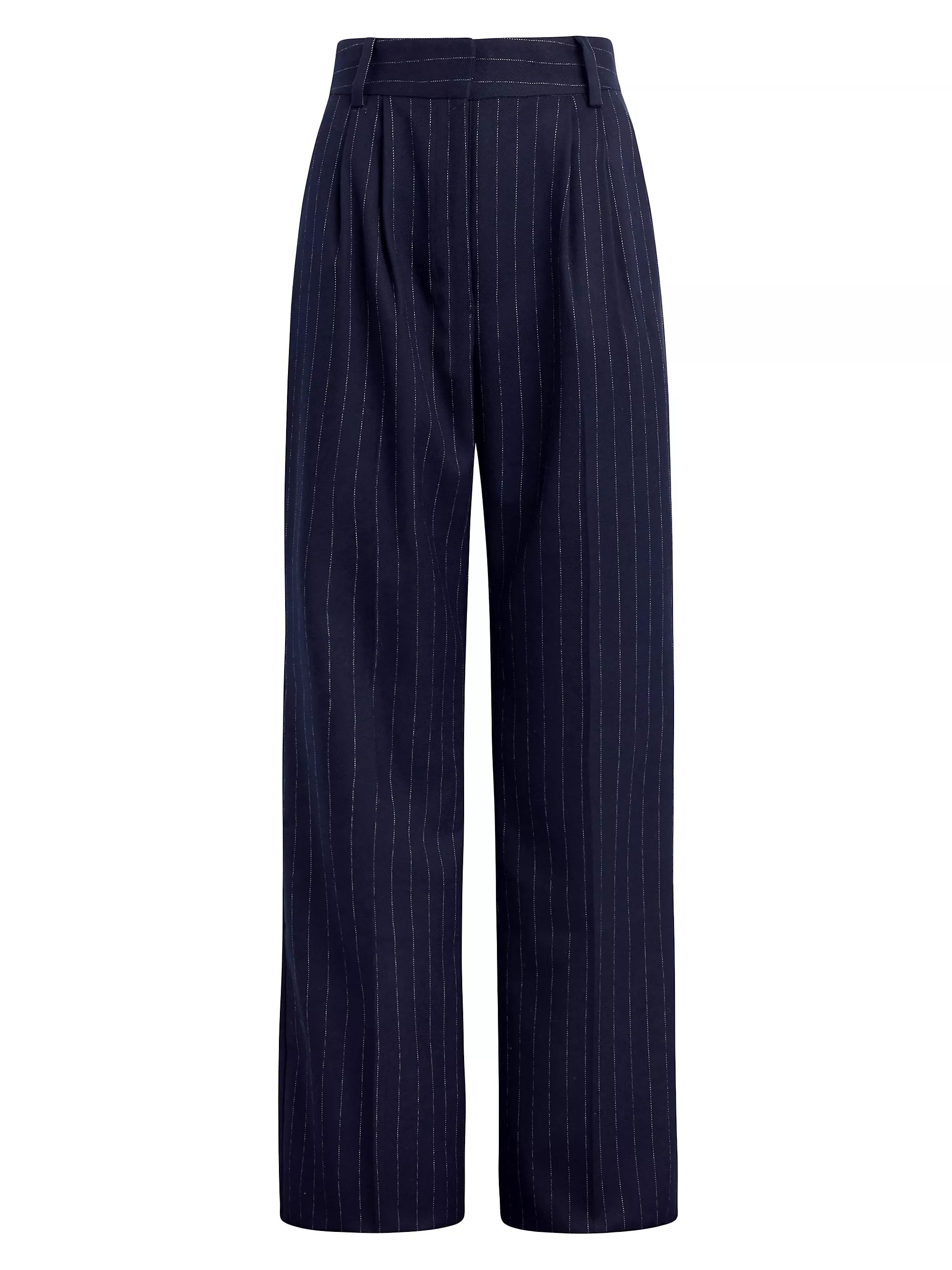 The Favorite Pinstriped Wide-Leg Pants | Saks Fifth Avenue